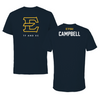 East Tennessee State University TF and XC Navy Tee - Xian Campbell