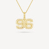 Gold Presidents Pendant and Chain - #96 Jaydon Young