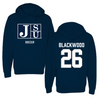 Jackson State University Soccer Navy Hoodie - #26 Chantae Blackwood