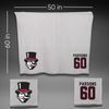 Austin Peay State University Football Gray Blanket - #60 Conner Parsons