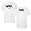 West Virginia State University TF and XC White Performance Tee - Jayden Smith