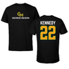 George Mason University Volleyball Black Tee - #22 Olyvia Kennedy