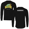 George Mason University Wrestling Black Mason Performance Long Sleeve - Dominic Hargrove