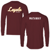 Loyola University-Chicago TF and XC Maroon Long Sleeve - Lily Mataway