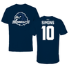 Monmouth University Softball Navy Tee - #10 Savannah Simons