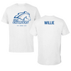 University of Alabama in Huntsville TF and XC White Performance Tee - Braelyn Willie