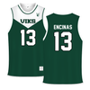 Portland State University Green Basketball Jersey - #13 Alani Encinas