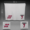 Henderson State University Football Gray Blanket - #7 Tim Jennings