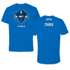 University of New Orleans TF and XC Blue Mascot Tee - Kelvin Chiku