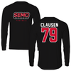 Southeast Missouri State University Football Black Long Sleeve - #79 Elias Clausen