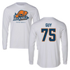 Bucknell University Football White Long Sleeve - #75 Jake Guy