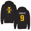 University of Idaho Soccer Black Vandals Hoodie - #9 Mia Zubiate