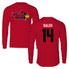 Illinois State University Volleyball Red Redbird Performance Long Sleeve - #14 Ally Saleh