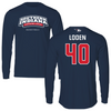 University of Southern Indiana Basketball Navy Long Sleeve - #40 Sophia Loden