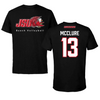 Jacksonville State University Beach Volleyball Black JSU Tee - #13 Morgan McClure