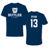 Butler University Softball Navy Performance Tee - #13 Kieli Ryan