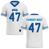 University of Alabama in Huntsville White Lacrosse Jersey - #47 Tanner Vander Noot