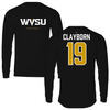 West Virginia State University Volleyball Black Performance Long Sleeve - #19 Ryleigh Clayborn
