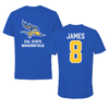 California State University-Bakersfield Volleyball Blue CSUB Tee - #8 Charli James