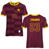 Colorado Mesa University Maroon Soccer Jersey - #23 Isaac Zamora