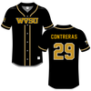 West Virginia State University Black Softball Jersey - #29 Avery Contreras