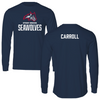 Stony Brook University TF and XC Navy Long Sleeve - Aidan Carroll