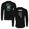 Northeastern State University Soccer Black Performance Long Sleeve - #4 Ben Mings