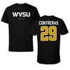 West Virginia State University Softball Black Performance Tee - #29 Avery Contreras