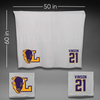 Lipscomb University Basketball Gray Blanket - #21 Bella Vinson