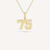 Gold Presidents Pendant and Chain - #75 Matt Grossman