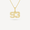 Gold Presidents Pendant and Chain - #93 Christian Santiago