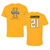 University of Idaho Basketball Gold Tee - #21 Kennedy Johnson