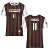 St. Bonaventure University Brown Soccer Jersey - #11 Ishana Sandhu