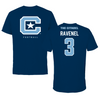 The Citadel Football Navy Performance Tee - #3 Melvin Ravenel