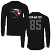 Western Colorado University Football Black Long Sleeve - #85 Cooper Crawford