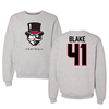 Austin Peay State University Football Gray Crewneck - #41 BJ Blake