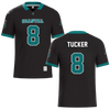 Coastal Carolina University Black Football Jersey - #8 Jameson Tucker