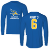 California State University-Bakersfield Soccer Blue CSUB Long Sleeve - #6 Anela Nigito