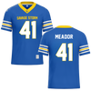 Southeastern Oklahoma State University Blue Football Jersey - #41 Dawson Meador