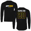 Appalachian State University Soccer Black Block Long Sleeve - #20 Reagan Hamilton