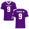 Western Illinois University Purple Football Jersey - #9 Torrance Farmer Jr