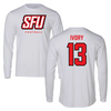 Saint Francis University (Pennsylvania) Football White Long Sleeve - #13 Jayden Ivory