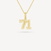 Gold Presidents Pendant and Chain - #71 James Glamos