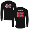 Nicholls State University Football Black Mascot Performance Long Sleeve - #88 Connor Venetis