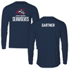 Stony Brook University TF and XC Navy Long Sleeve - Henry Gartner