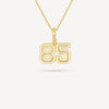Gold Presidents Pendant and Chain - #85 Adam Moore Jr
