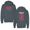 University of Oklahoma Soccer Charcoal Hoodie - #0 Morgan Paley