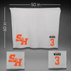 Sam Houston State University Football Gray Blanket - #3 Xavier Ward