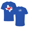 Southern Methodist University Soccer Blue State Performance Tee - #2 Kaya Lee