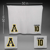 Appalachian State University Basketball Gray Blanket - #10 Emily Carver